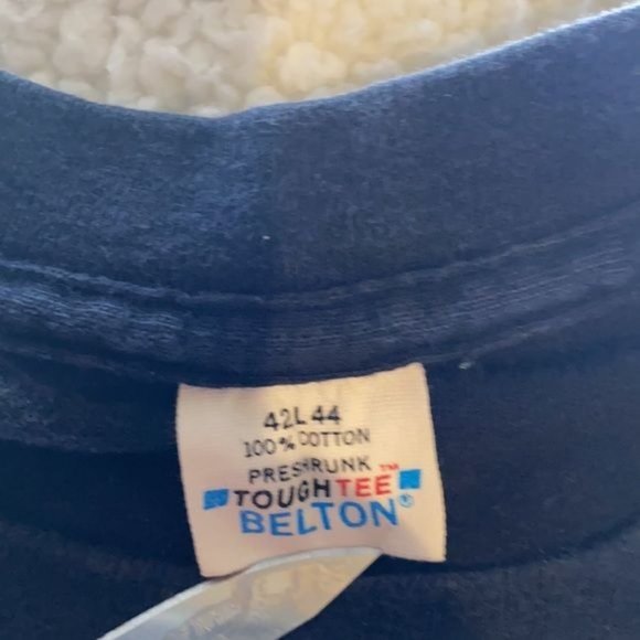 Belton Tough Tee 1985 Hollywood Dog ‘Born In The S.P.C.A: Size Medium - Picture 4 of 4